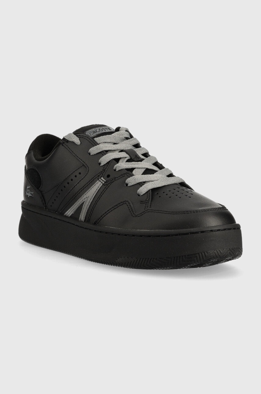 

Кожаные кроссовки Lacoste L005 цвет чёрный