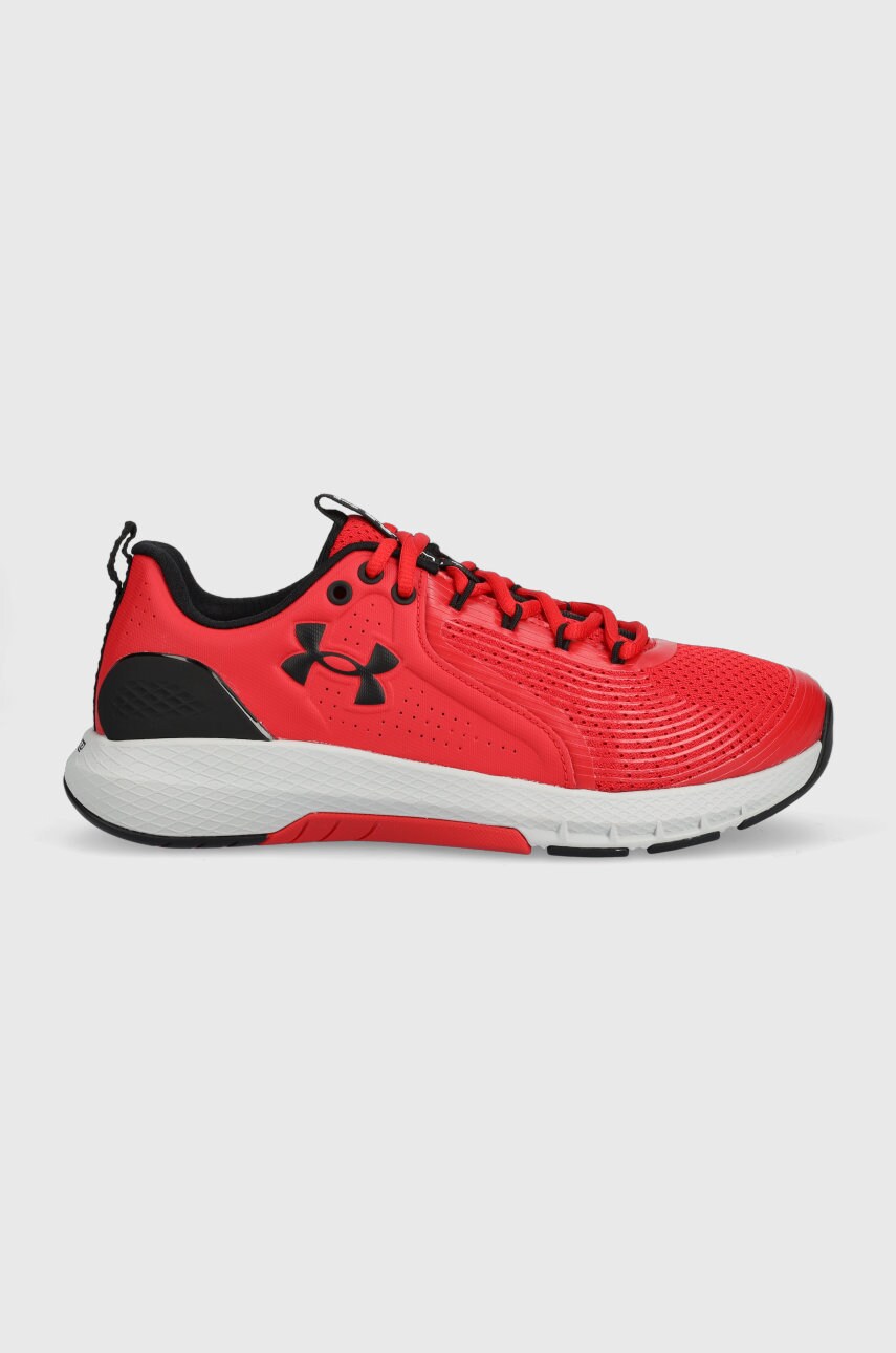 Under armour pantofi de antrenament charged commit tr 3 , culoarea rosu