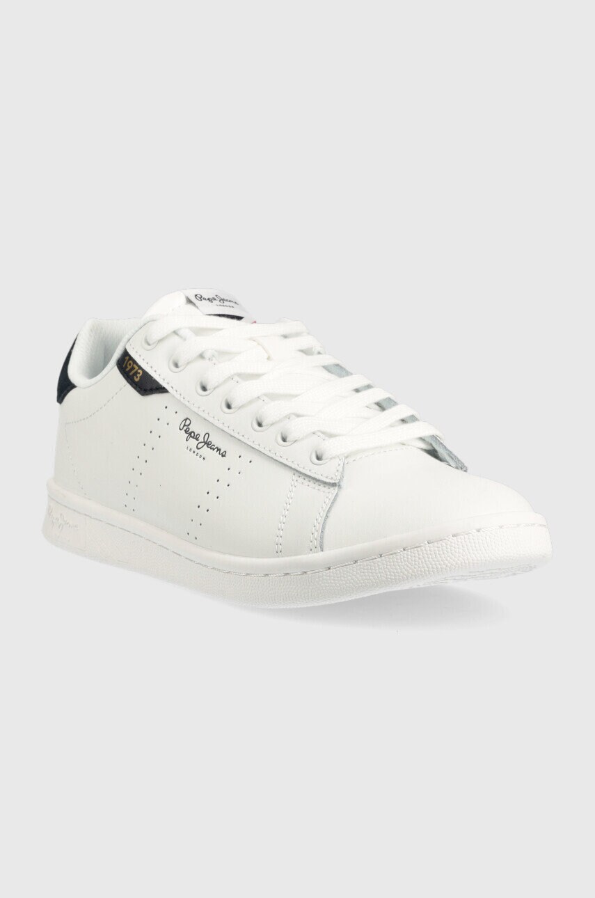 

Кожаные кроссовки Pepe Jeans Player Basic M цвет белый