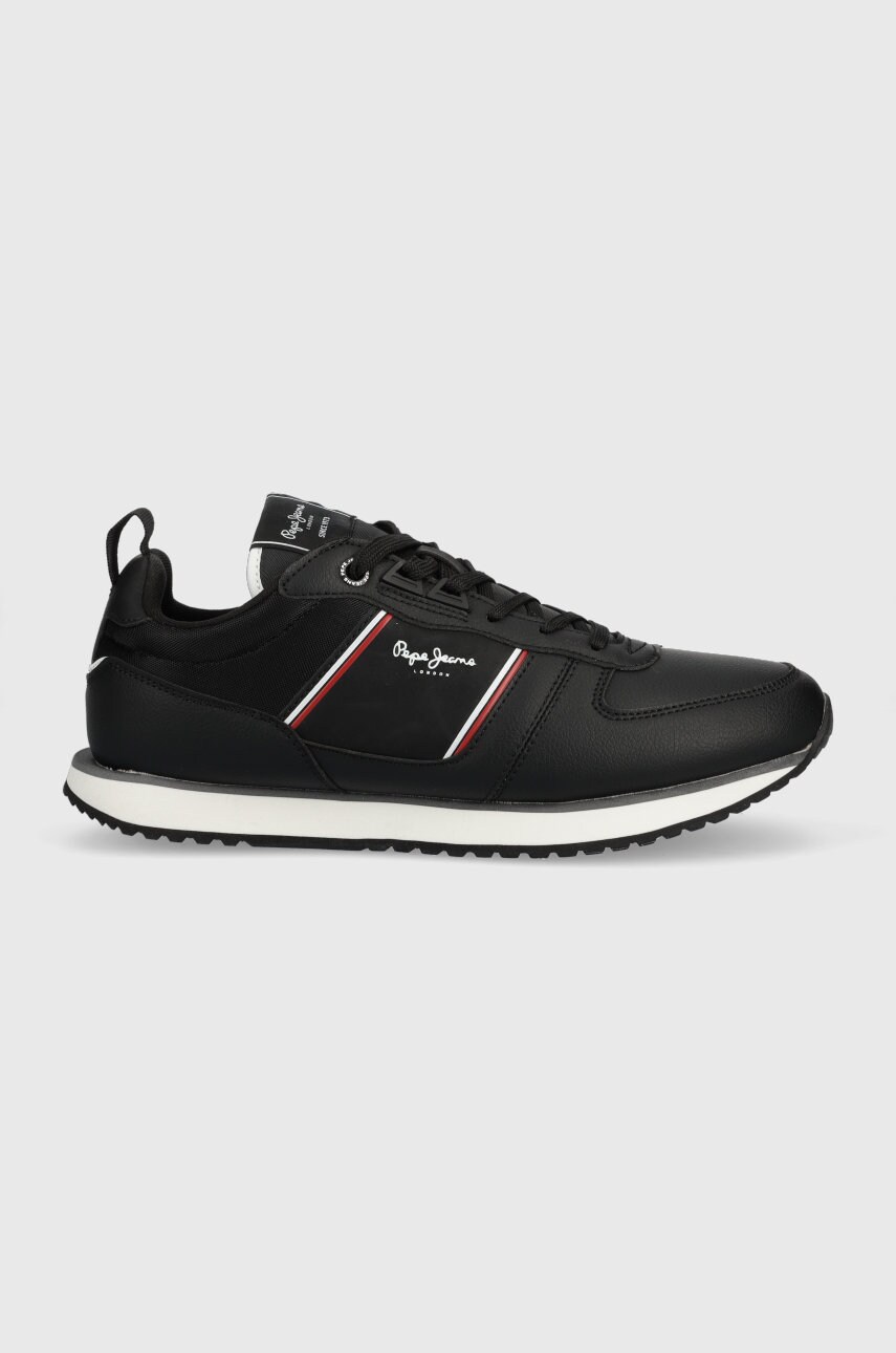 Pepe jeans sneakers tour club basic 22 culoarea negru