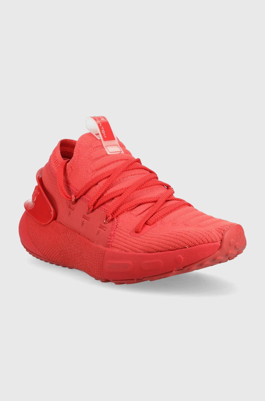 Παπούτσια για τρέξιμο Under Armour HOVR Phantom 3 Metallic χρώμα: ροζ φωτογραφία