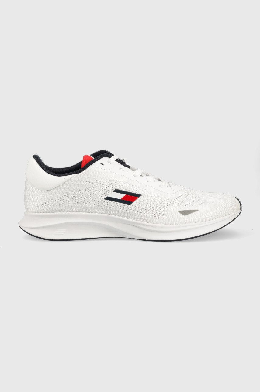 Tommy Sport pantofi de sport Sleek 3 Mesh culoarea alb Alb imagine noua