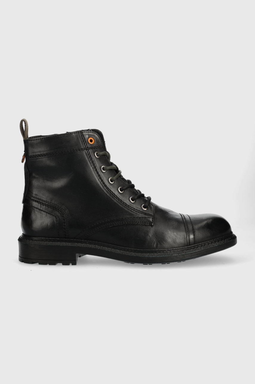 

Кожени обувки Wrangler Freedom Boot в черно, Черен