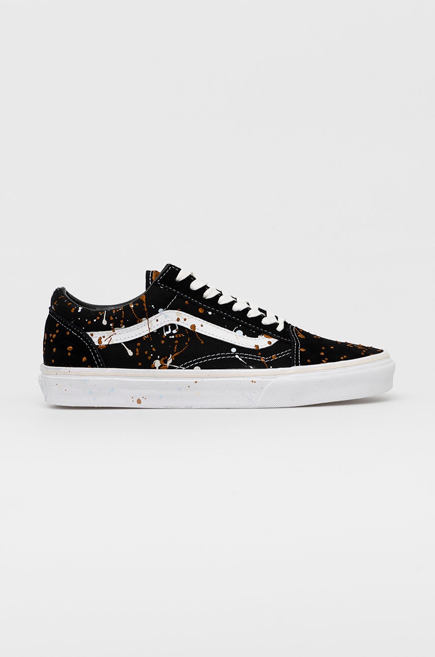 

Ниски кецове Vans Old Skool Splatter в черно, Черен