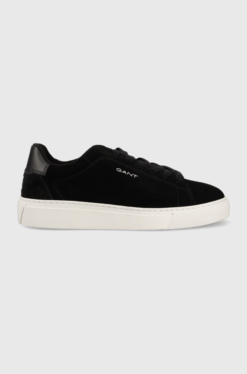 Gant sneakers din piele mc julien , culoarea negru
