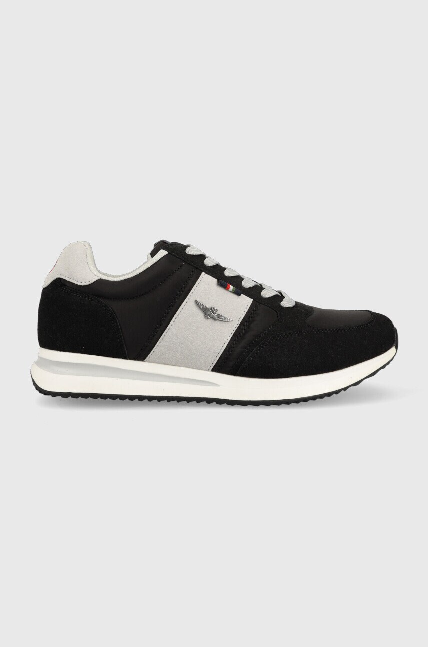 

Маратонки Aeronautica Militare 222sc227ct3058 в черно, Черен