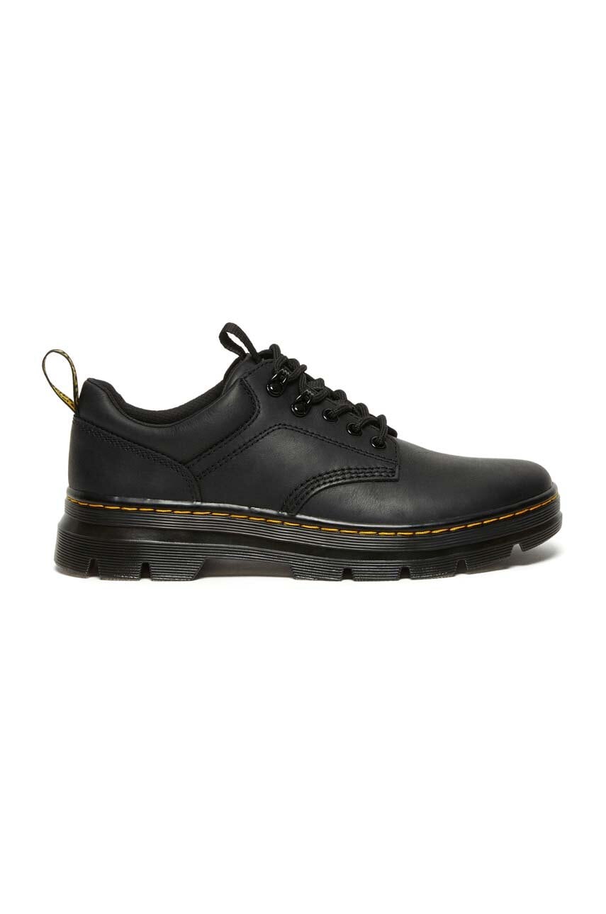 Kožené poltopánky Dr. Martens Reeder pánske, čierna farba, DM27104001