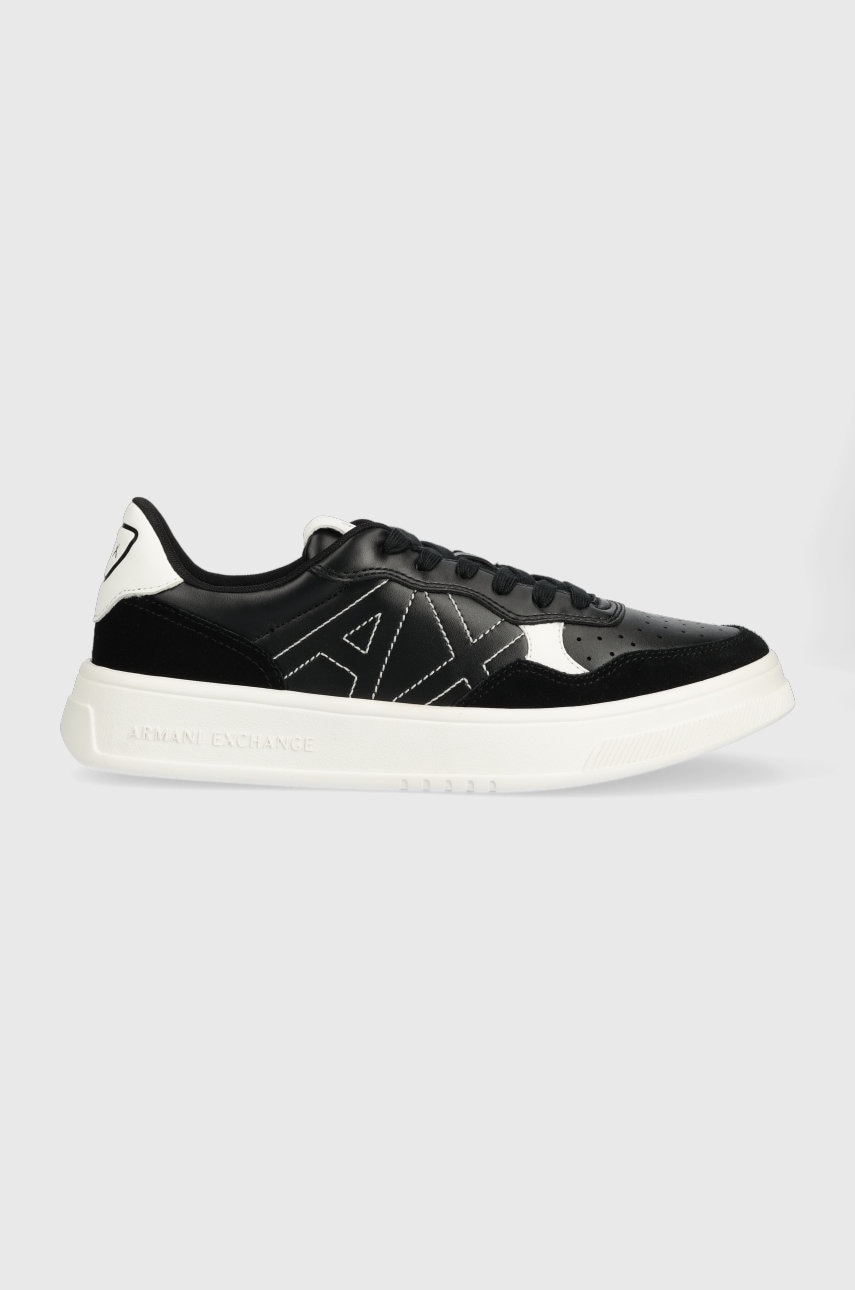 Armani Exchange Sneakers , Culoarea Negru