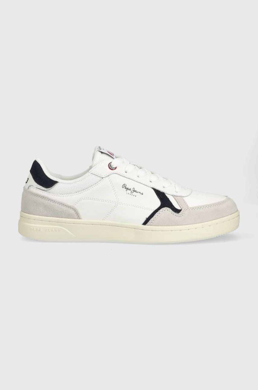 Pepe Jeans Sneakers Din Piele Kore Culoarea Alb, Pms30898