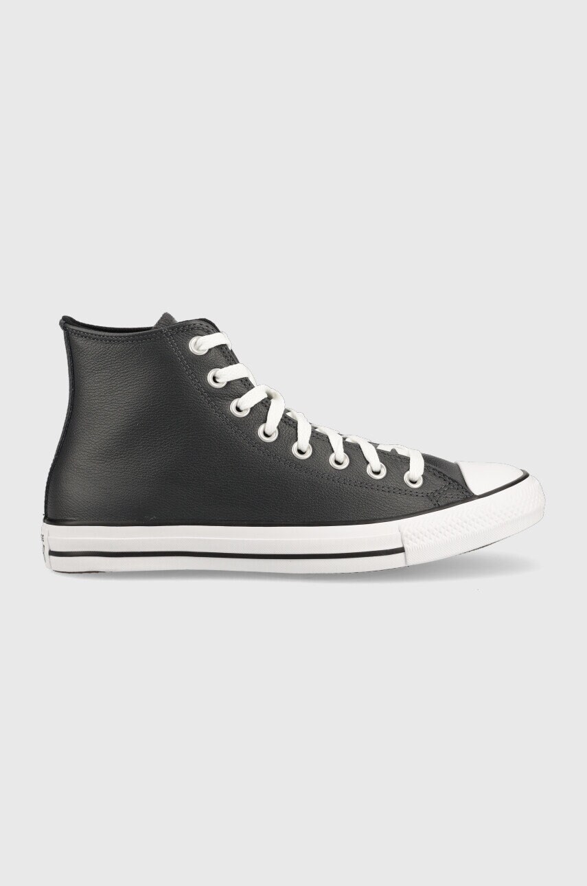 Converse tenisi de piele Chuck Taylor All Star Faux Leather culoarea gri answear.ro