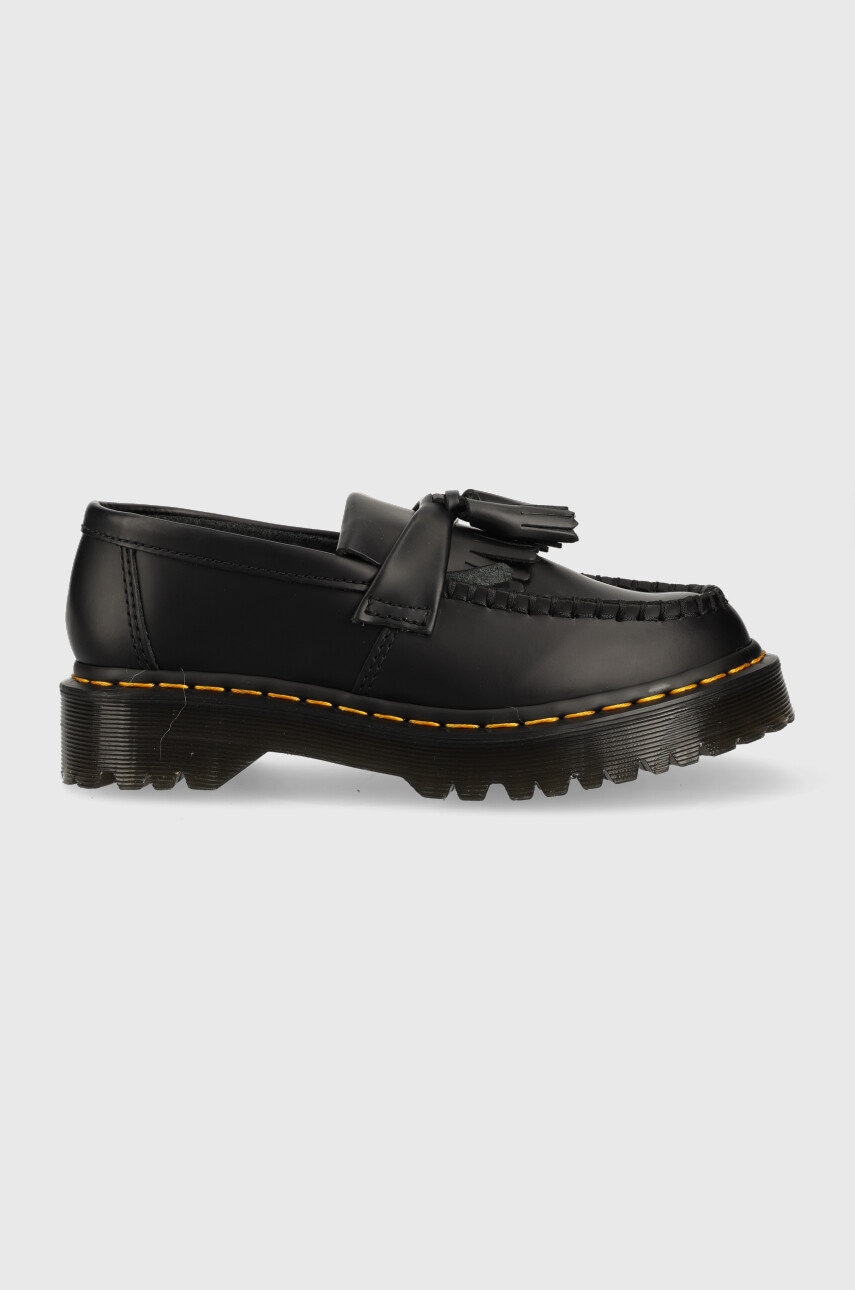 Levně Kožené mokasíny Dr. Martens Adrian Bex černá barva, DM26957001