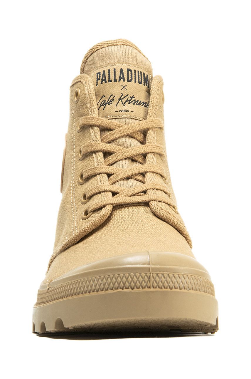 Palladium Sneakers Plbrousse X Kitsune Culoarea Bej