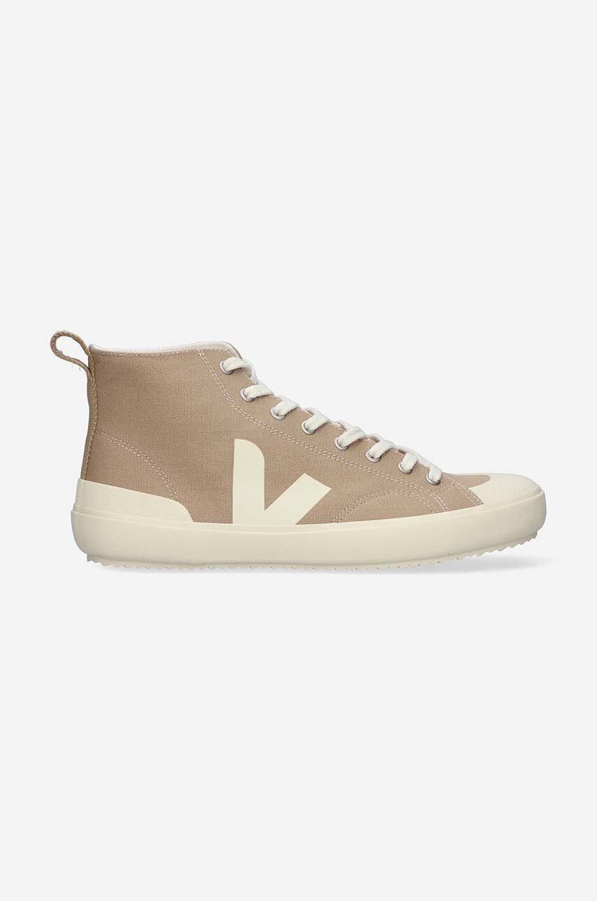 Veja teniși High Canvas Nova HT culoarea bej NT012967-BEIGE