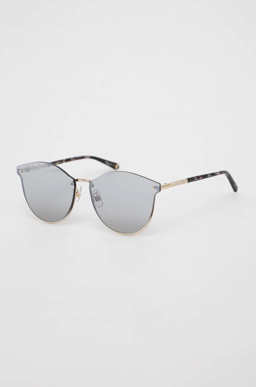 Swarovski ochelari de soare femei, culoarea alb