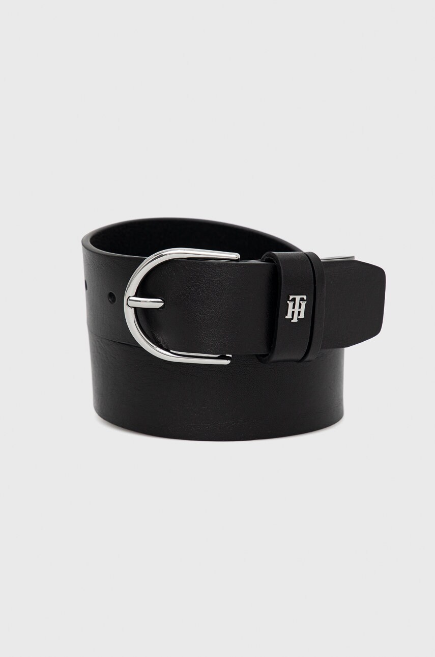

Кожен колан Tommy Hilfiger Timeless 3.5 дамски в черно, Черен