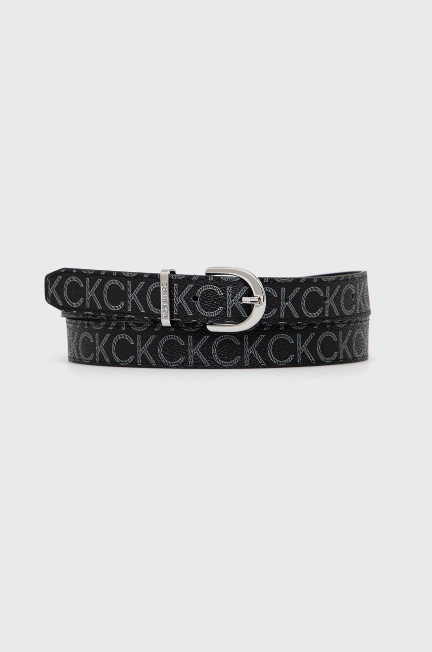

Колан Calvin Klein дамски в черно, Черен