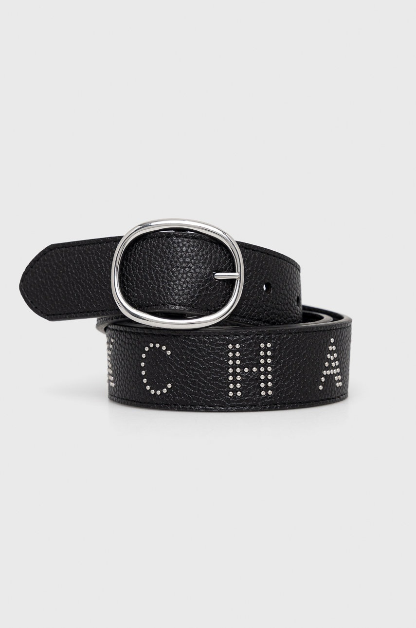 

Колан Armani Exchange дамски в черно, Черен