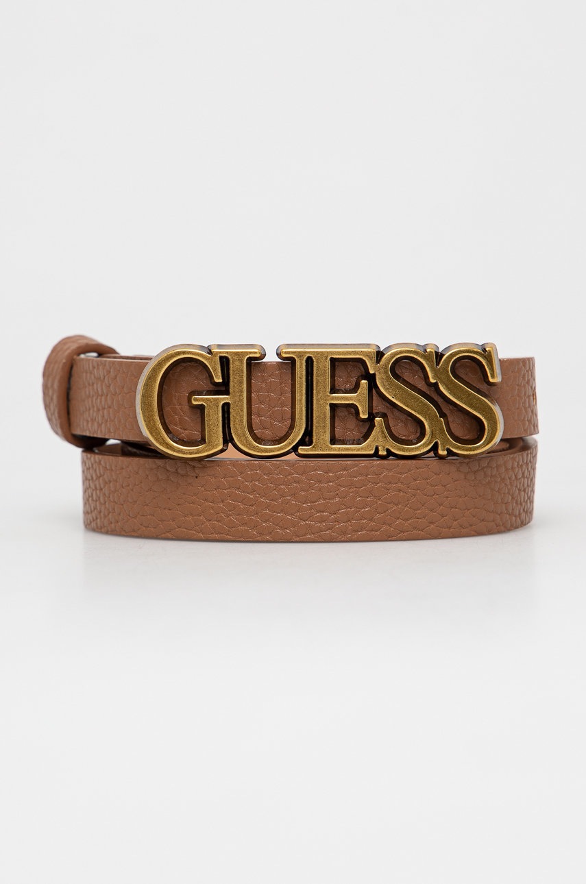 

Колан Guess дамски в бежово, Бежов
