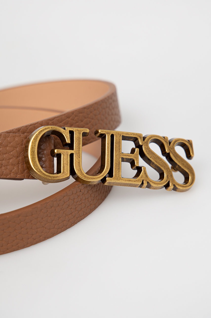 

Ремінь Guess жіночий колір бежевий