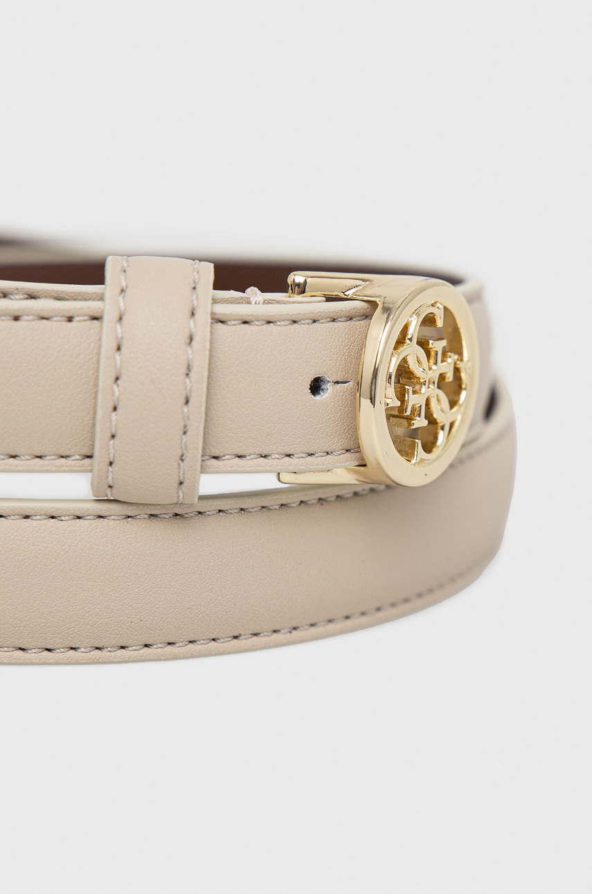 

Ремень Guess женский цвет бежевый