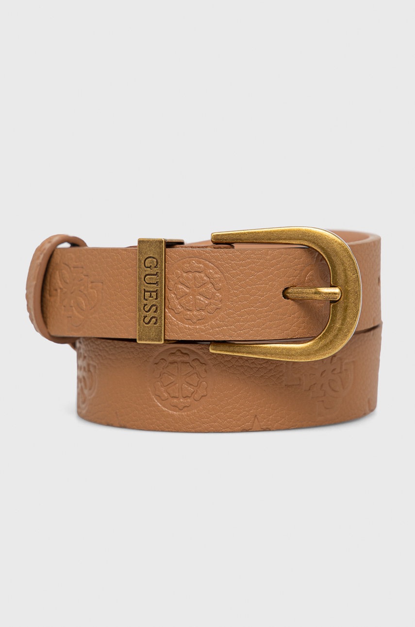

Колан Guess дамски в бежово, Бежов