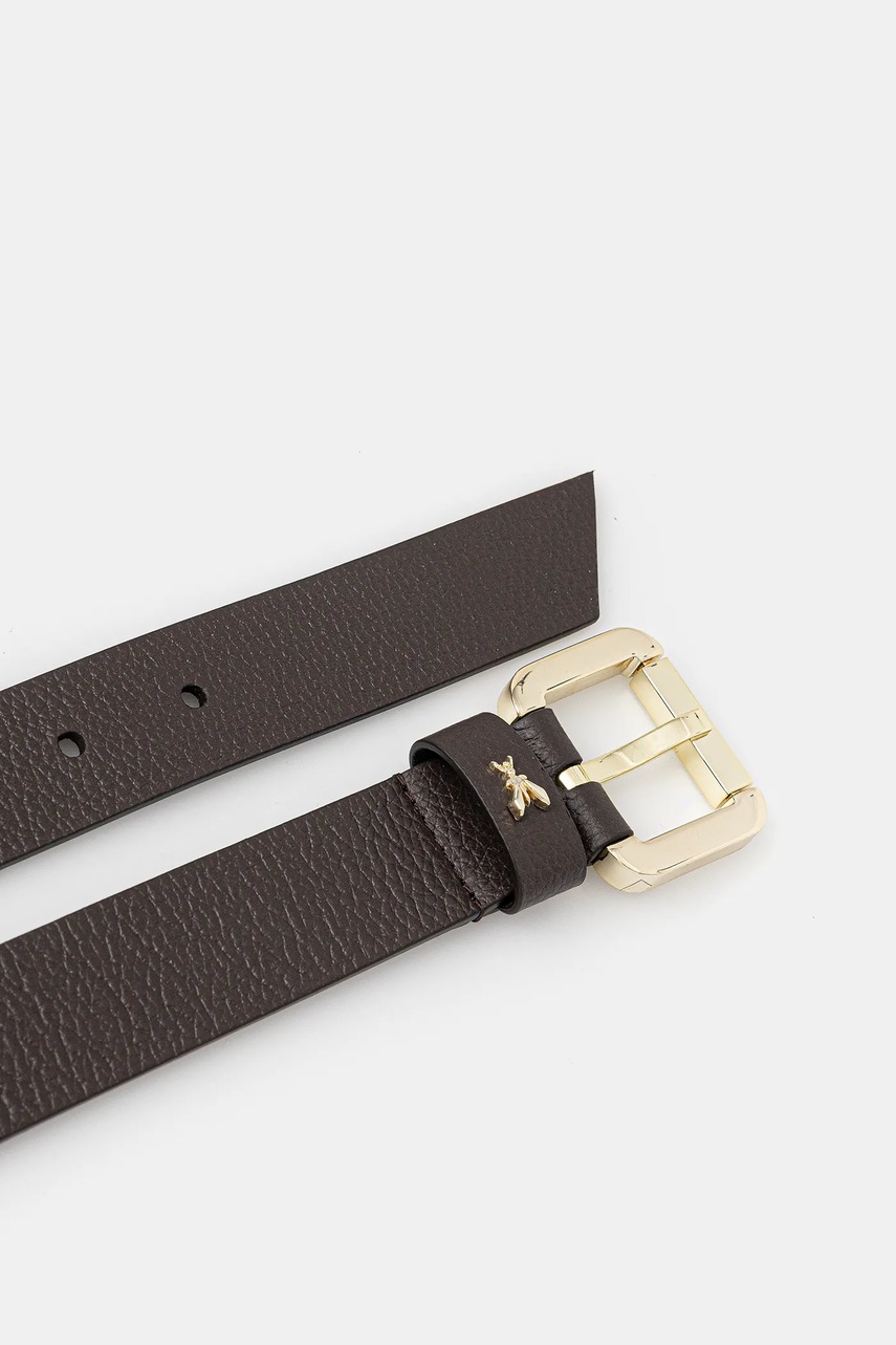 Кожаный ремень Patrizia Pepe цвет коричневый CW8684 L001