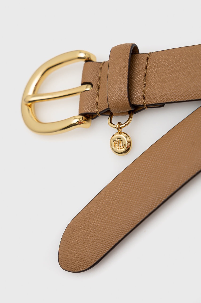 

Кожаный ремень Lauren Ralph Lauren женский цвет коричневый