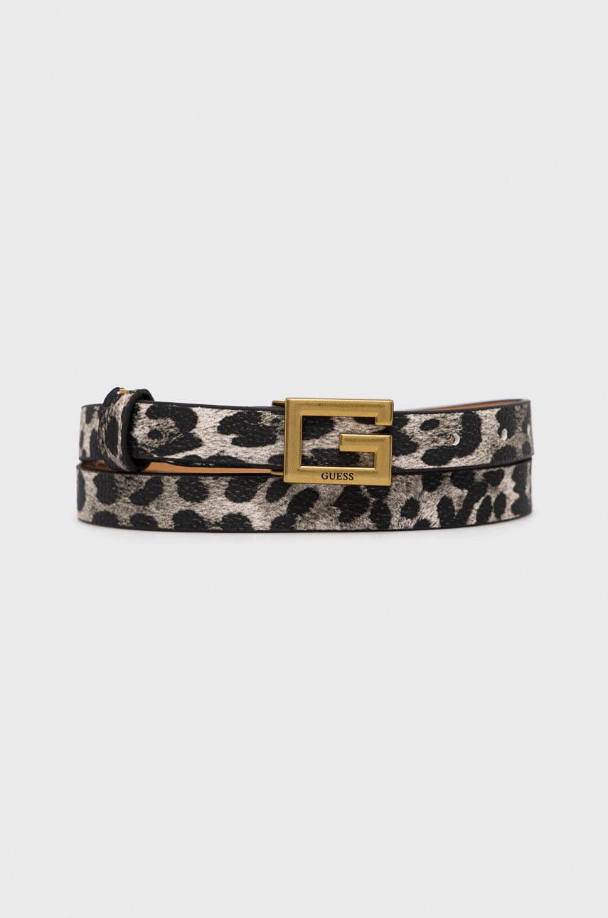 

Колан Guess дамски в сиво, Сив