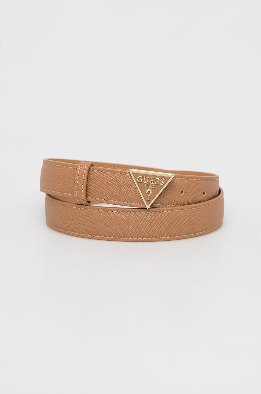 

Ремень Guess женский цвет коричневый