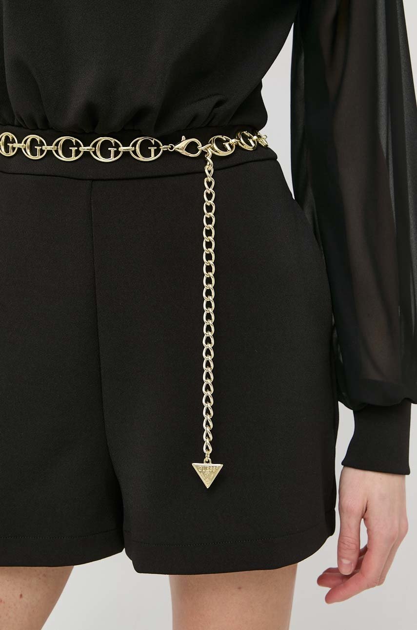 

Ремень Guess женский цвет золотой