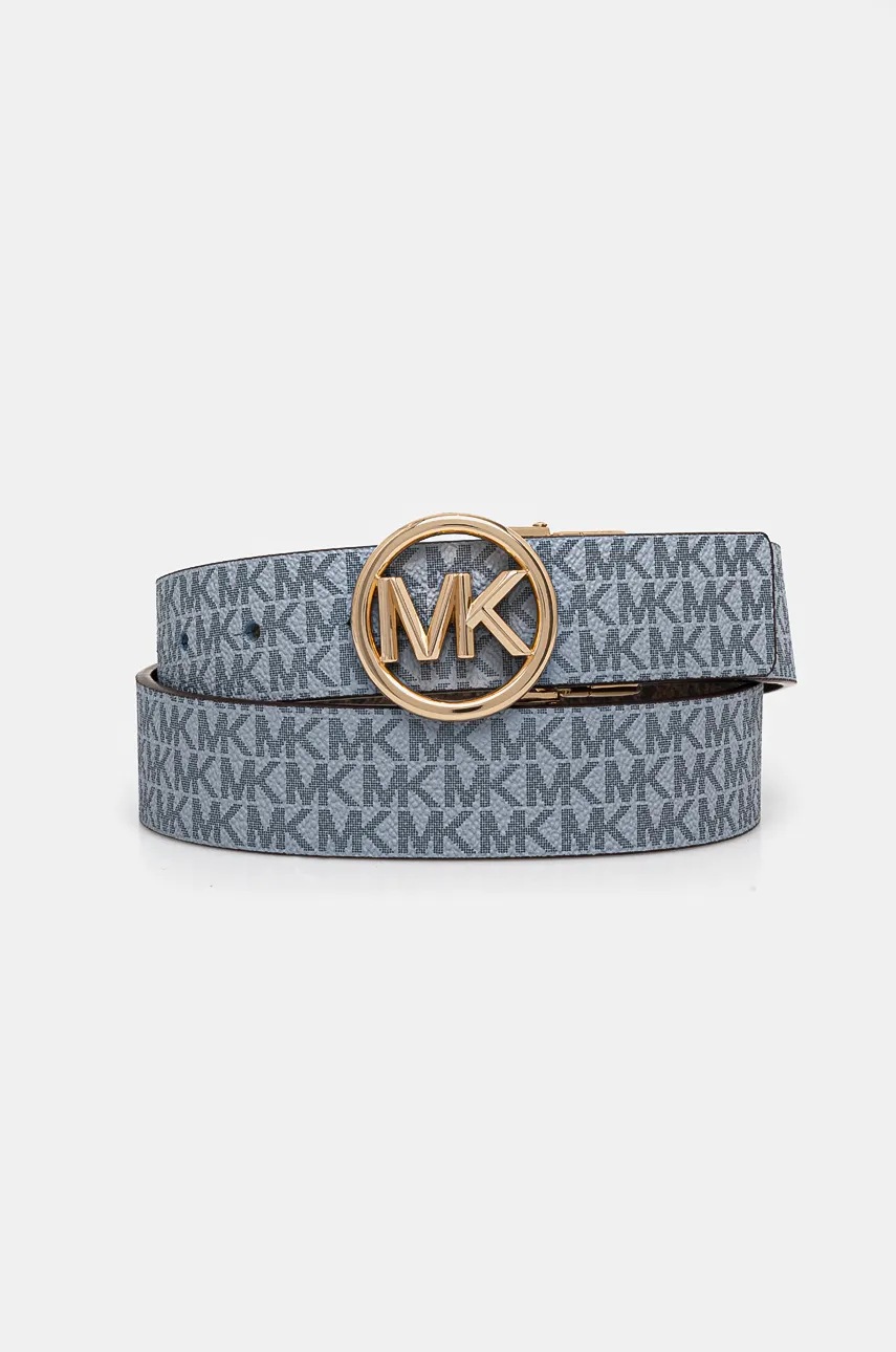 MICHAEL Michael Kors curea cu doua fete femei, culoarea alb