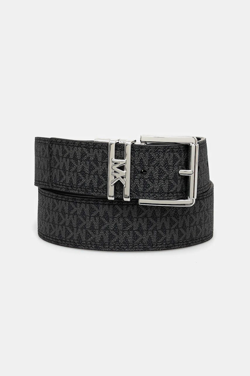 MICHAEL Michael Kors curea de piele cu doua fete femei, culoarea maro