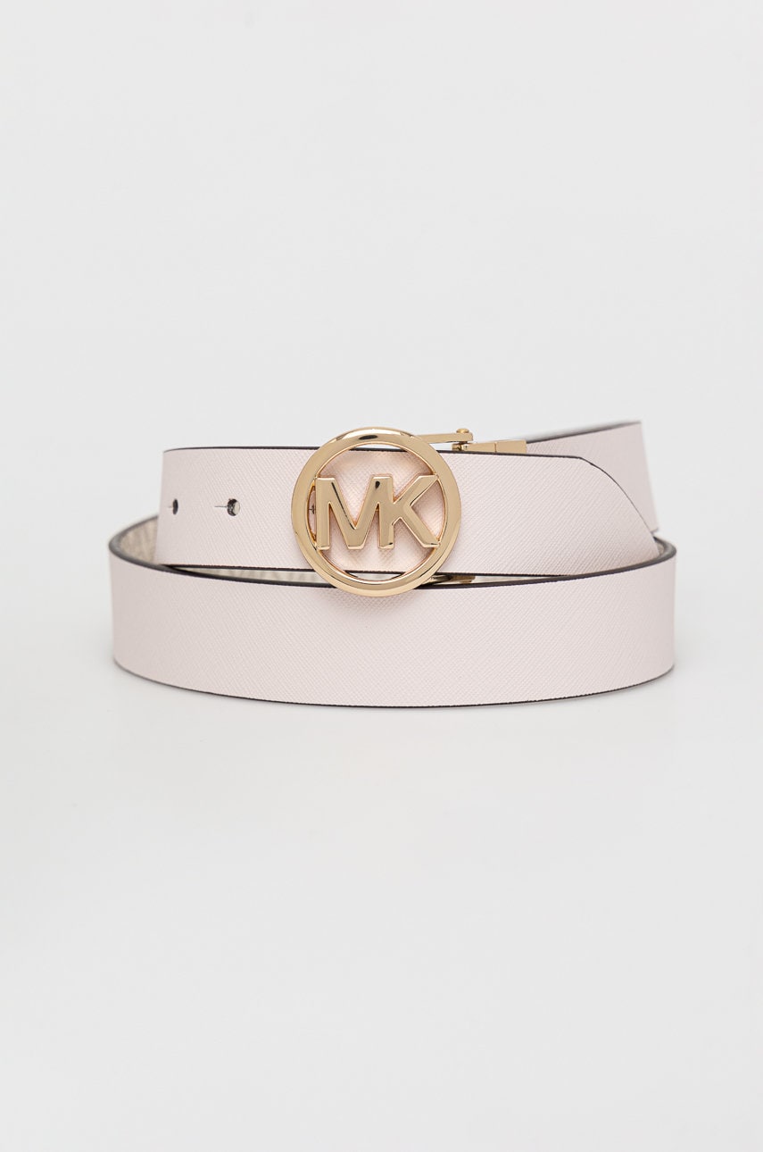 Michael michael kors curea cu doua fete femei, culoarea bej