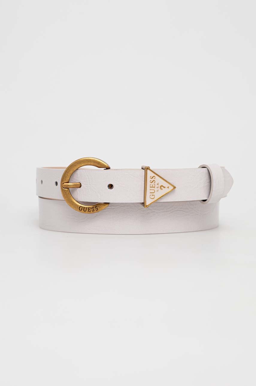 

Колан Guess дамски в сиво, Сив