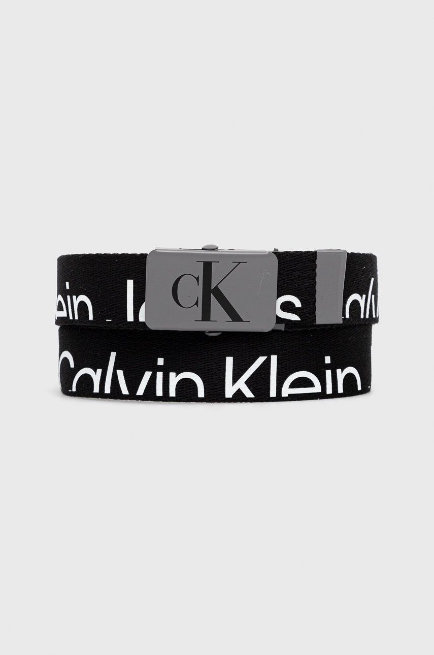 Calvin Klein Jeans pasek dziecięcy IU0IU00316.9BYY kolor czarny