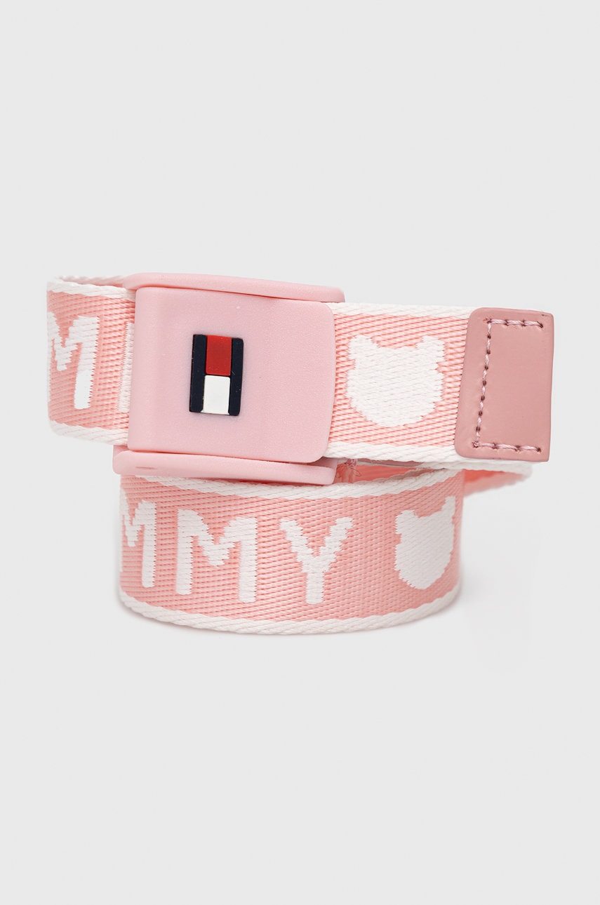

Детски колан Tommy Hilfiger в розово, Розов