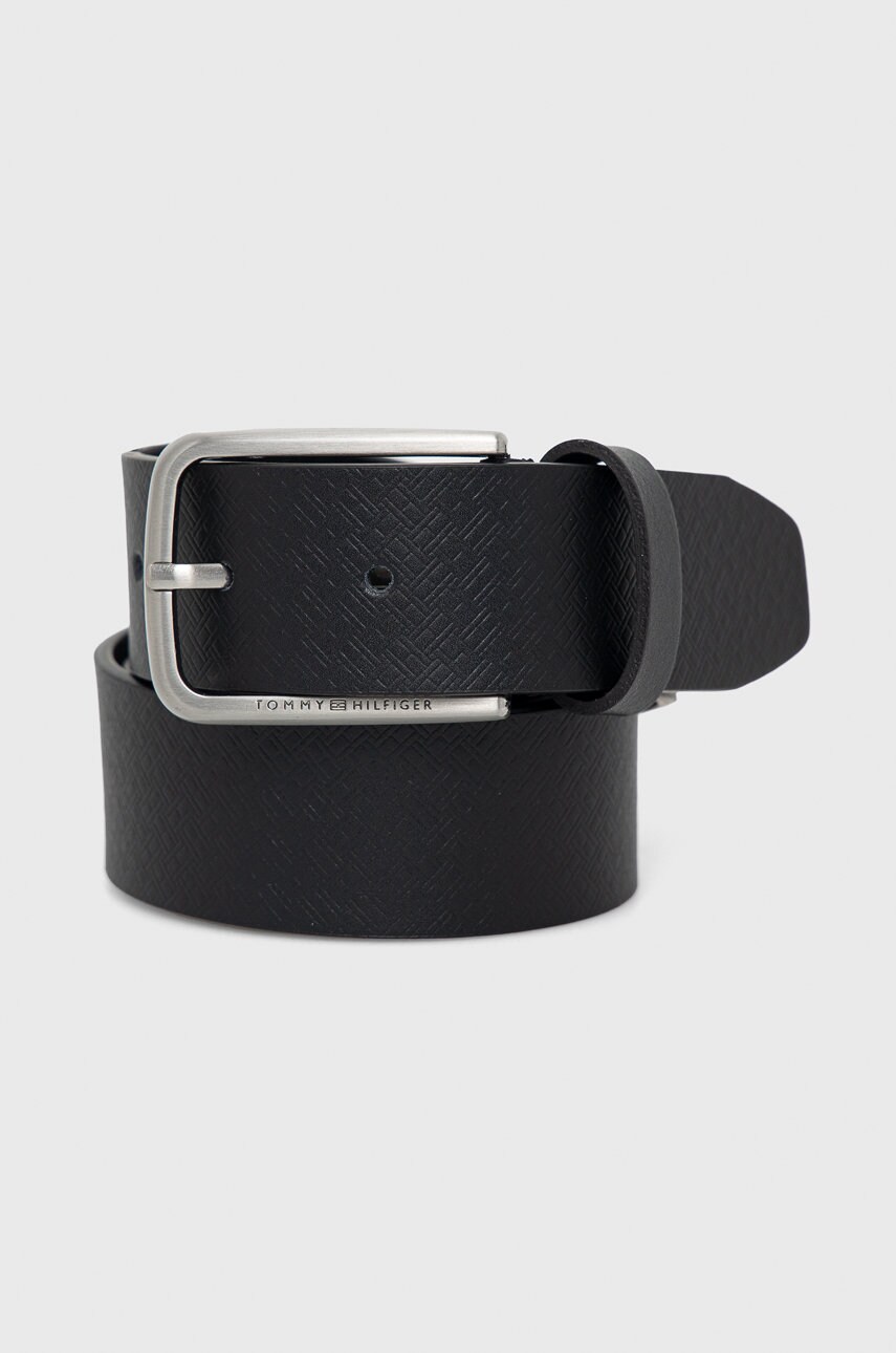 

Кожен колан Tommy Hilfiger Urban 3.5 Adj мъжки в черно, Черен