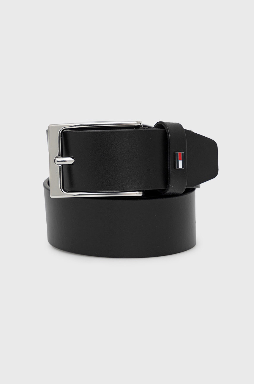 

Кожен колан Tommy Hilfiger Layton Adj 3.5 мъжки в черно, Черен