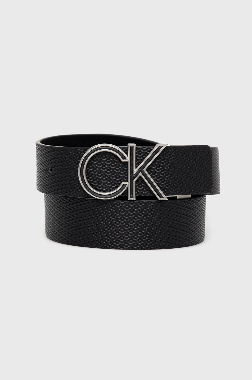 

Колан Calvin Klein мъжки в черно, Черен