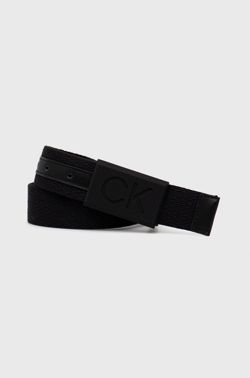 

Колан Calvin Klein мъжки в черно, Черен