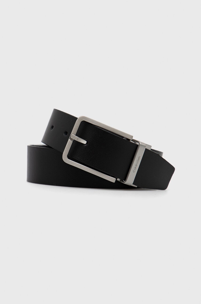 

Колан Calvin Klein мъжки в черно, Черен