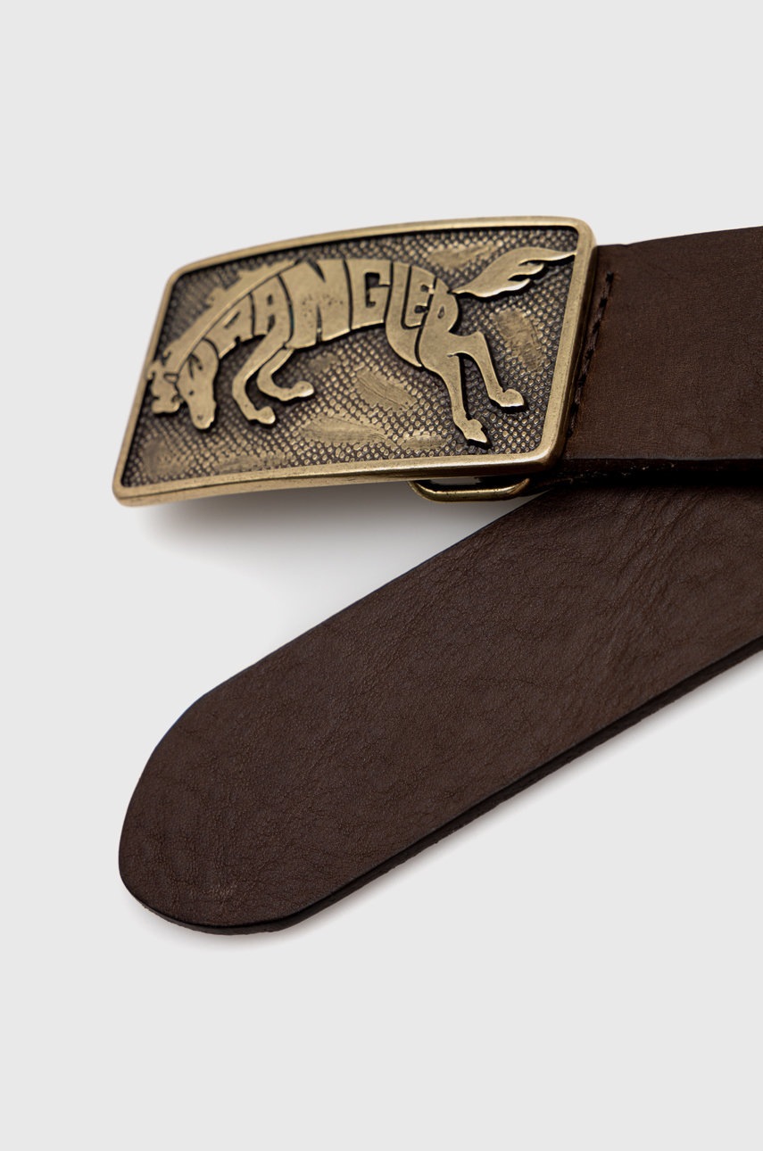 

Ремінь Wrangler чоловічий колір коричневий