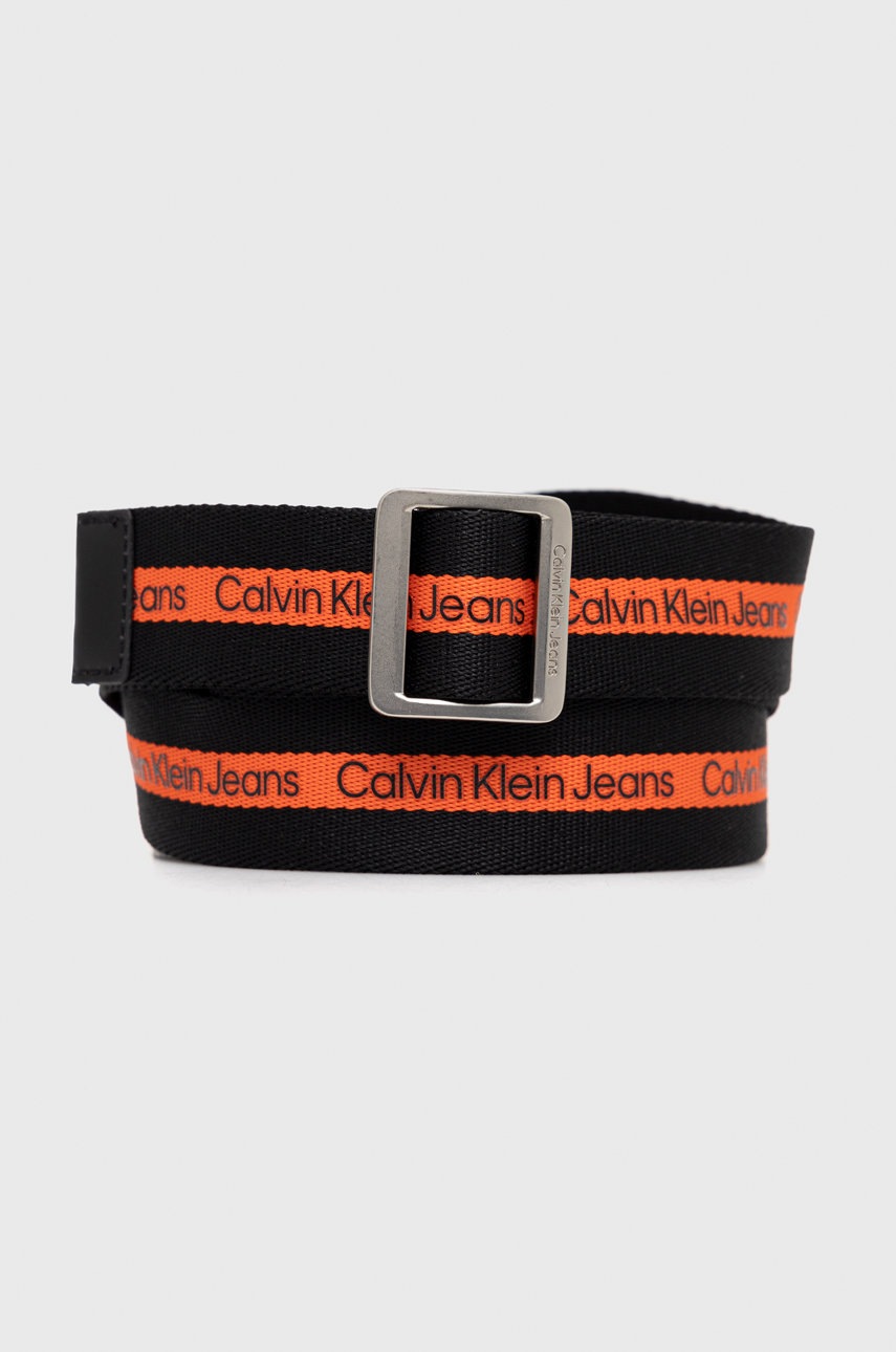 

Колан Calvin Klein Jeans мъжки в оранжево, Оранжев