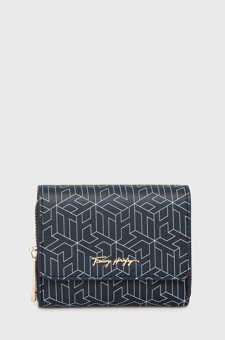 

Портфейл Tommy Hilfiger дамски в тъмносиньо, Тъмносин