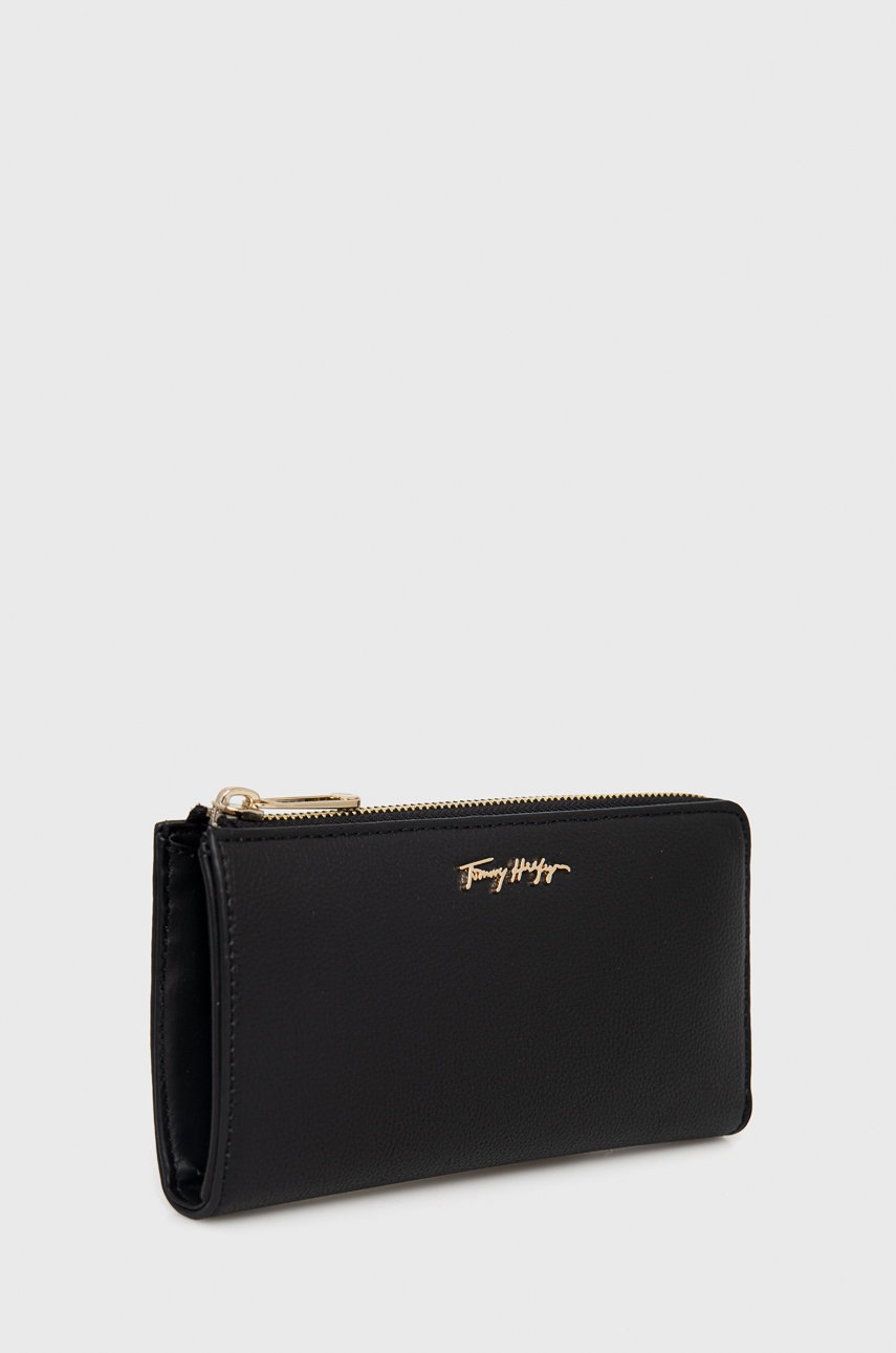 

Кошелек Tommy Hilfiger женский цвет чёрный