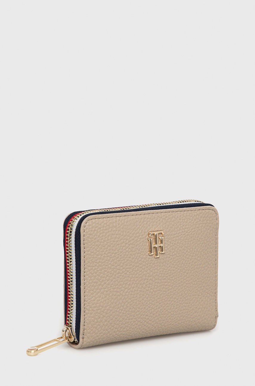 

Кошелек Tommy Hilfiger женский цвет бежевый