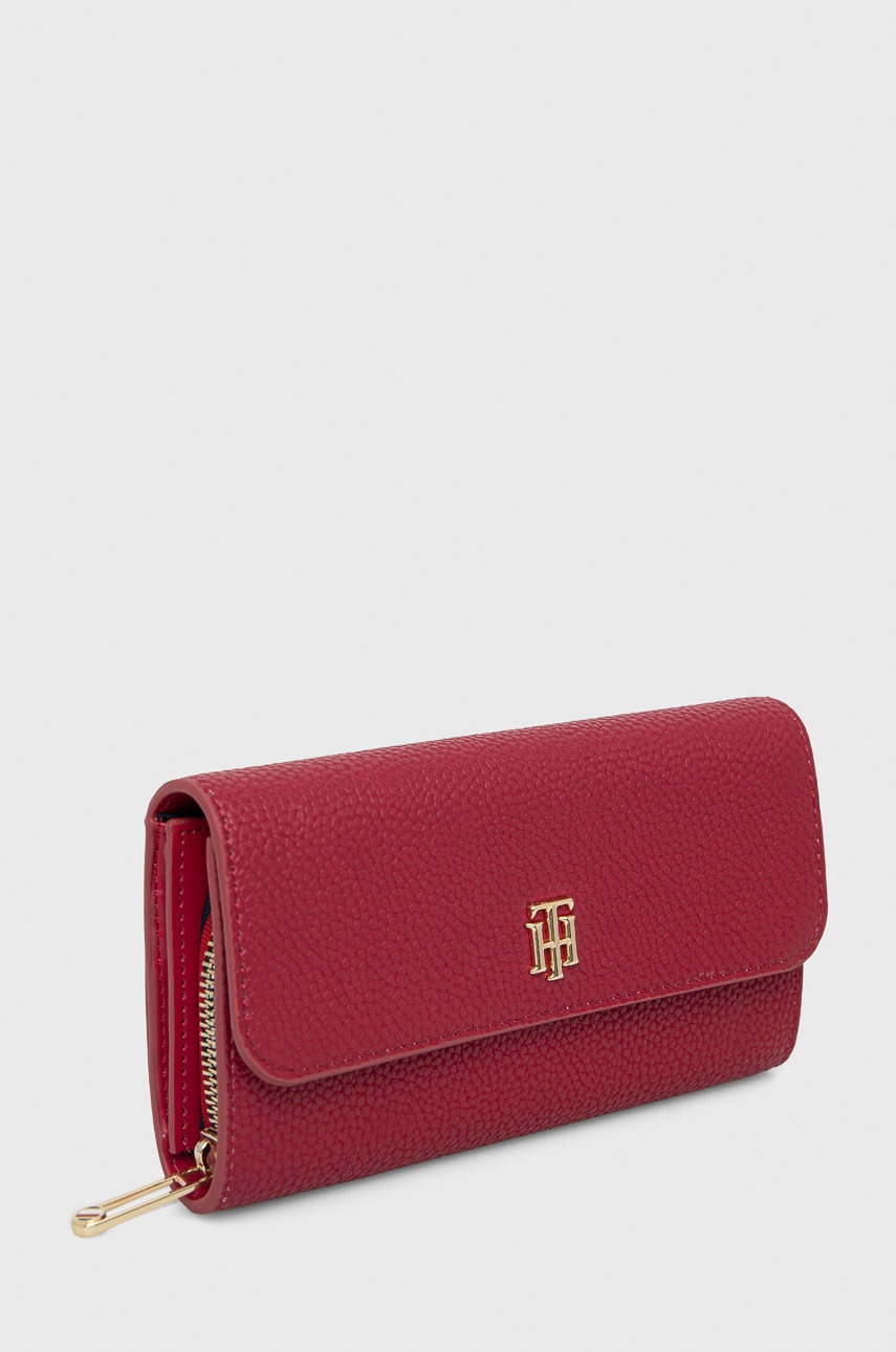 

Кошелек Tommy Hilfiger женский цвет бордовый