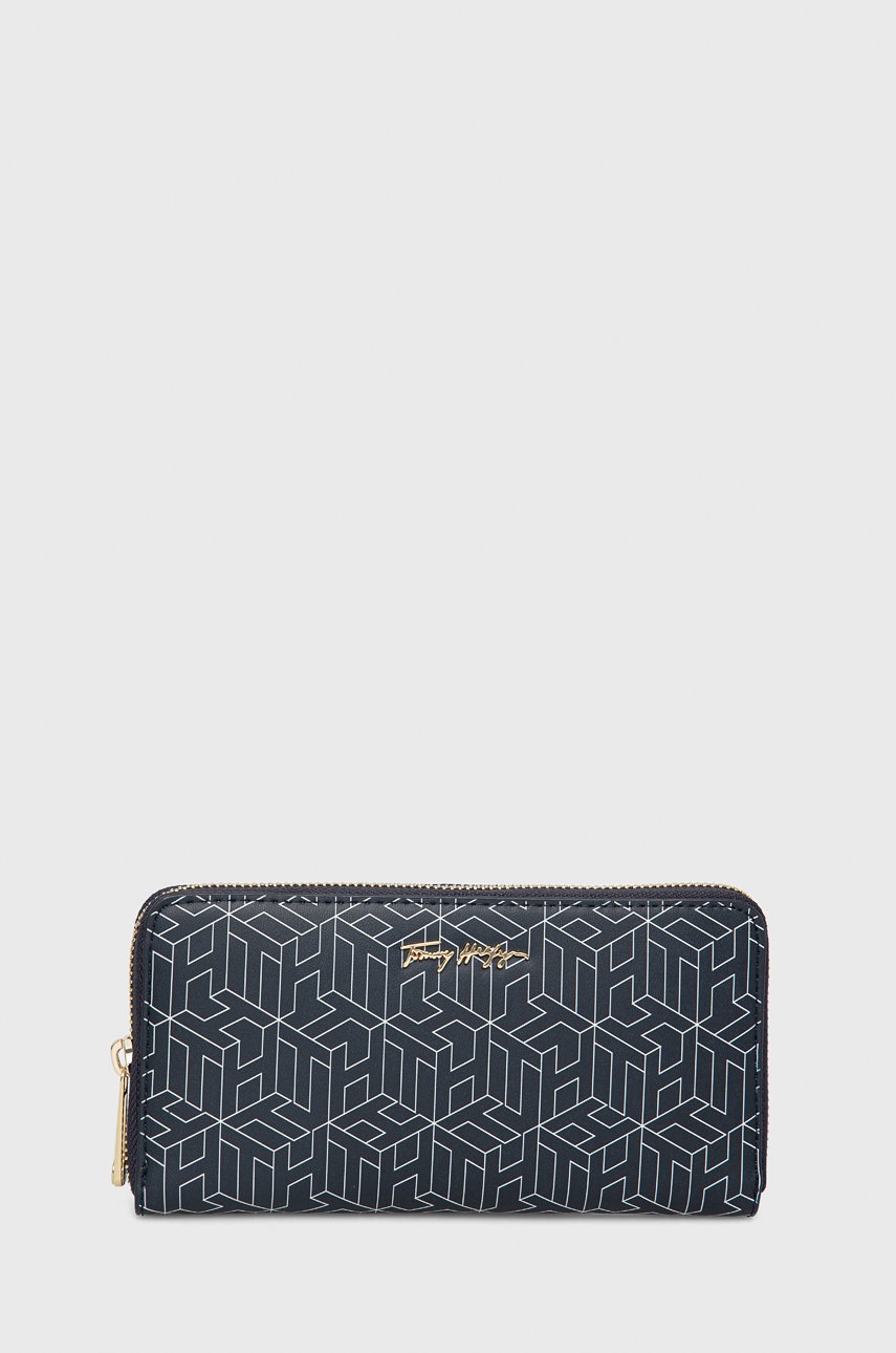 

Портфейл Tommy Hilfiger дамски в тъмносиньо, Тъмносин
