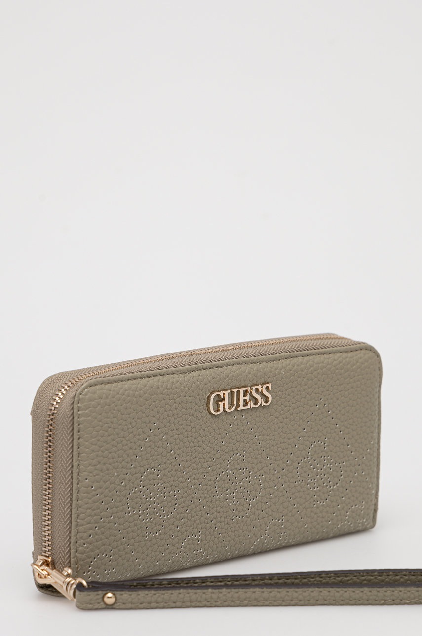 

Кошелек Guess женский цвет серый
