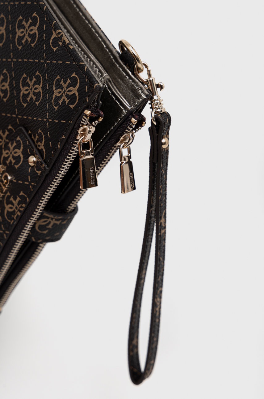

Гаманець Guess жіночий колір коричневий